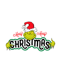 Merry Grinchmas Merry Christmas PNG, Grinch Christmas PNG, Christmas SVG