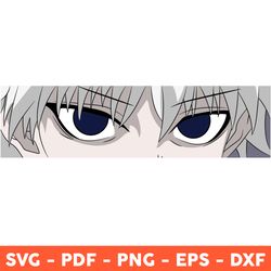 Killua Zoldyck Svg, Anime Svg, Manga Svg, Hunter x Hunter Svg, Japanese Cartoon Svg, Svg, Png, Dxf, Eps - Download File