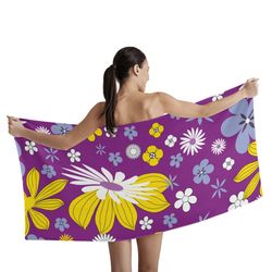 Color towels  for for use at home, beach or gym