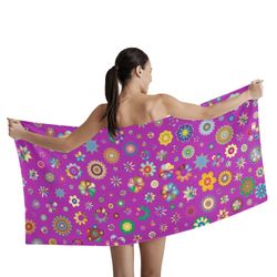 Color towels  for for use at home, beach or gym