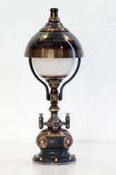 Steampunk lamp "Luna"