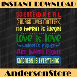 Kidness Is Everything Pride Science Real LGBT Love Is Love LGBT Month PNG Sublimation Design