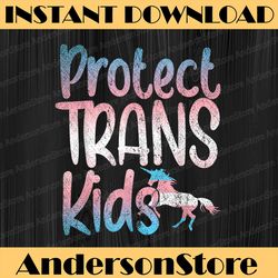 Protect Trans Kids LGBT Equality Human Rights Transgender LGBT Month PNG Sublimation Design