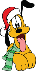 Pluto Christmas Svg, Disney Christmas Svg, Mickey Svg, Mickey Xmas Svg, Disney Mickey File Cut Digital Download