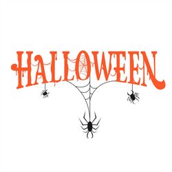 Halloween Day SVG, Spider Web Halloween SVG PNG