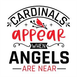 Cardinals Appear When Angles Are Near SVG PNG