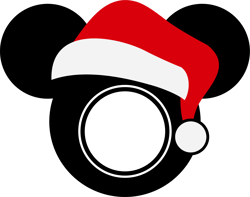Mickey Face Christmas Svg, Disney Christmas Svg, Mickey Svg, Mickey Xmas Svg, Disney Mickey File Cut Digital Download