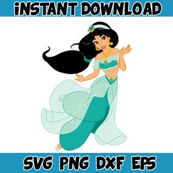 Aladdin SVG, Layered SVG, Aladdin Cut File, Aladdin Cricut file, Princess Jasmine Cut File , Princess SVG (6)