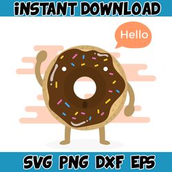 Donut SVG, Donut Svg , Donut Cricut ,Donut Clipart  (10)