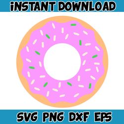 Donut SVG, Donut Svg , Donut Cricut ,Donut Clipart  (52)