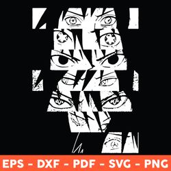All Eyes Of Sasuke Svg, Naruto Svg, Uchiha Sasuke Svg, Manga Anime Svg, Anime Svg - Download File