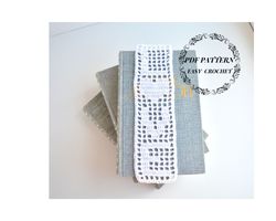 Bookmark crochet pattern, Lace bookmark crochet PDF, Handmade bookmark, Beautiful crochet bookmark, Easy pattern