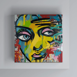Graffiti Expressionism street art - Downloadable and Printable Digital painting