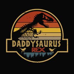 Daddy Saurus Rex Vintage Svg,  Saurus Rex Vintage Svg, Trending Svg, Saurus Rex Svg Digital Download