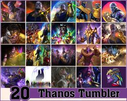 Thanos Design Tumbler Bundle Png, Thanos 20 oz Skinny Tumbler Png, Thanos Tumler Wrap Png, Tumbler Design Sublimation