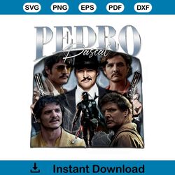 Pedro Pascal PNG Narco Pedro Pascal Fans Gift Sublimation