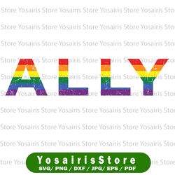 Ally Rainbow PNG, Gay Pride LGBTQ PNG, Pride png, Ally, LGBT Pride , LGBT , Digital