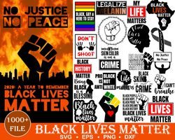 Black Lives Matter Bundle - SVG, PNG, JPG - 25 Unique Designs - Instant Download - Commercial Use - Files f