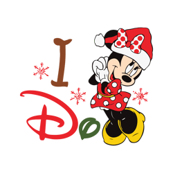 I Do Minnie Christmas Svg, Merry Christmas Svg, Mickey Svg, Mickey Xmas Svg, Disney Mickey File Cut Digital Download