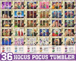 Hocus Pocus Tumbler Bundle, Skinny Tumbler 20oz Design, Hocus Pocus Sublimation, Digital png