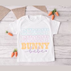 Easter Day Shirt, Bunny Baby