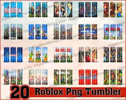 Roblox digital download, Roblox tumbler wrap bundle , png file, digital file, Roblox friends