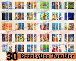 Scooby Doo Gang Horror Green Slime Cartoon Bundle Skinny Tumbler Sublimation PNG Digital Instant Download