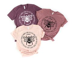 Bee Something Shirt, Be Kind, Stay Positive, Fun, Confident, Happy, Wild, Joyful Tshirt, Happiness Matter Tee, Women Tsh