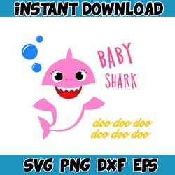 Baby shark svg, Baby shark cricut svg, Baby shark clipart, Baby shark svg for cricut, Baby shark svg png (26)