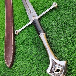 VIKING SWORD Gift Viking Mythology Damascus Steel Custom Handmade, Best Gift for Him Damascus Steel Weapon Viking Norse