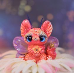 BUTTERFLY Kitty FREE SHIPPING Fantasy cat