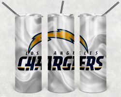 Los Angeles Chargers Tumbler Wrap Design - JPEG & PNG - Sublimation Printing - NFL - Football - 20oz Skinny Tumbler
