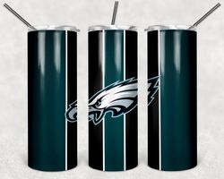 Philadelphia Eagles Tumbler Wrap Design - JPEG & PNG - Sublimation Printing - NFL - Football - 20oz Skinny Tumbler