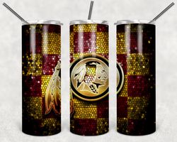 Washington Redskins Tumbler Wrap Design - JPEG & PNG - Sublimation Printing - NFL - Football - 20oz Skinny Tumbler