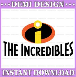 The Incredibles SVG EPS PNG jpg dwg Digital Download / Digital Vector Clipart Print Vinyl Decal