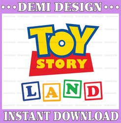 Toy Story Land svg, png, dxf, Toy Story svg, png, dxf, Toy Story svg file for cut, Toy Story svg cricut, Toy Story svg s