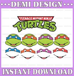 Ninja Turtles svg, 16 Ninja Turtles Cricut files, Birthday, SVG files for Cricut, SVG files for Cameo, SVG files