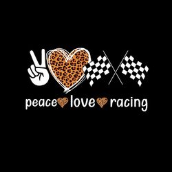 LeoPeace Love Racing SVG, Love Racing SVG PNG