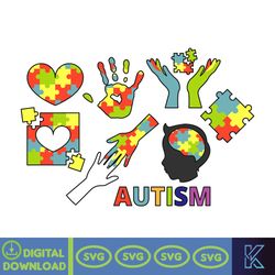 Autism Svg, Autism Awareness Svg, Autism Quote Svg, Au-Some Svg, Autism Mom Svg, Puzzle Svg, Autism Ribbon Svg, Puzzle P