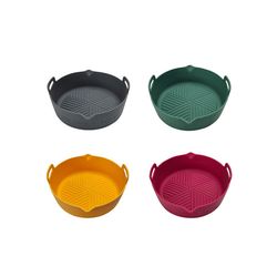 Air Fryer Oven Baking Tray Extra thinkness with ear loops(US Customers)