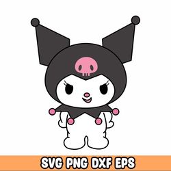 S4nrio kurom- Svg - Layered - Bundle - Sticker - Cartoon - Image Files - Digital Prints - Hello Svg - Kitty Svg - Cricut