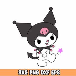 S4nrio kurom- Svg - Layered - Bundle - Sticker - Cartoon - Image Files - Digital Prints - Hello Svg - Kitty Svg - Cricut