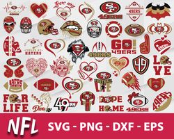 San Francisco 49ers Bundle Svg, San Francisco 49ers Svg, NFL Svg, Sport Svg, Png Dxf Eps File