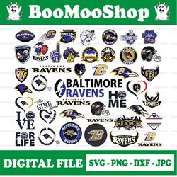 Baltimore Ravens, Baltimore Ravens svg, Baltimore Ravens clipart, Baltimore Ravens cricut, NFL teams svg, Footb