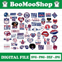 Files New York Giants Svg Bundle, New York Svg, Giants svg, New York Giants cricut, NFL teams svg, NFL svg, Football