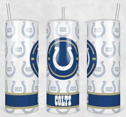 Colts Football Tumbler Wrap, 20oz Tumbler Wrap, Indianapolis Colts Png, NFL FOOTBALL Tumbler Wrap, Sport Tumbler Wrap