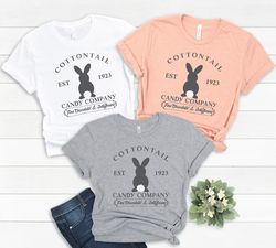 Cottontail Candy Company Easter Shirt,Easter Shirt For Woman,Carrot Shirt,Easter Shirt,Easter Family Shirt - T205