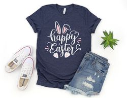 Happy Easter Day Shirt,Easter Day Shirts,Cute Easter Shirts,Easter Day Shirt for Woman, Easter Bunny Shirt - T213