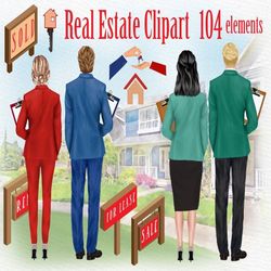 Real estate clipart: "BUSSINESS WOMEN CLIPART" Realtor clipart Man in suit Career clipart Boss lady clipart Woman in sui