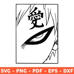 Naruto Gaara Svg, Gaara Manga Svg, Anime Svg, Love Anime Svg, Anime Manga Svg, Manga Svg, Cartoon Svg - Download File